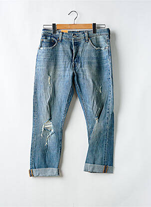 Blugi cu croială dreaptă albastru LEVIS femeie