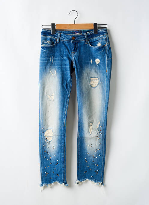 Blugi cu croială slim albastru SALSA femeie