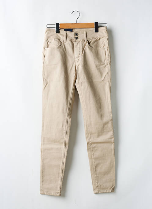 Blugi cu croială slim bej SALSA femeie