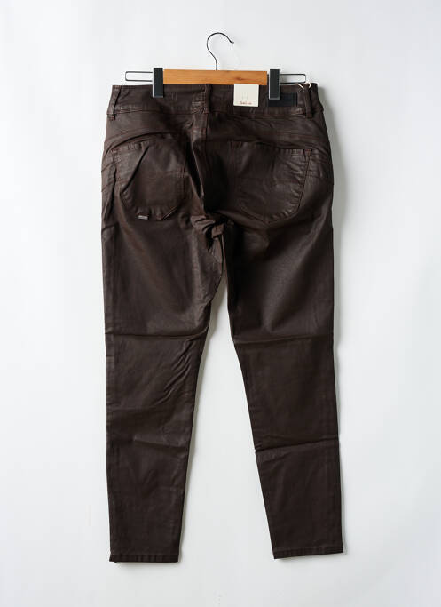 Blugi cu croială slim maro SALSA femeie