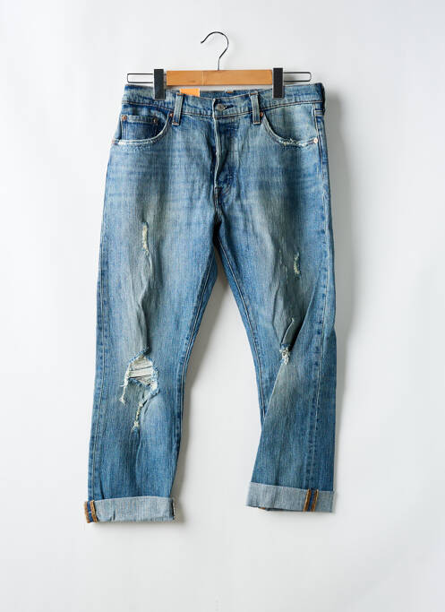 Blugi cu croială dreaptă albastru LEVIS femeie