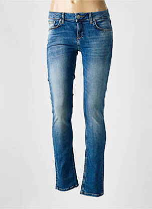Blugi skinny elasticitate talie joasă albastru LTB femeie