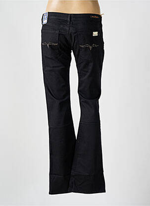 Blugi bootcut elasticitate talie joasă negru REPLAY femeie