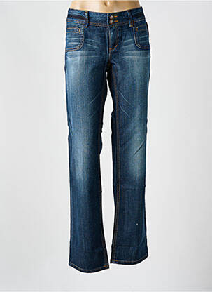 Blugi cu croială slim albastru EDC femeie