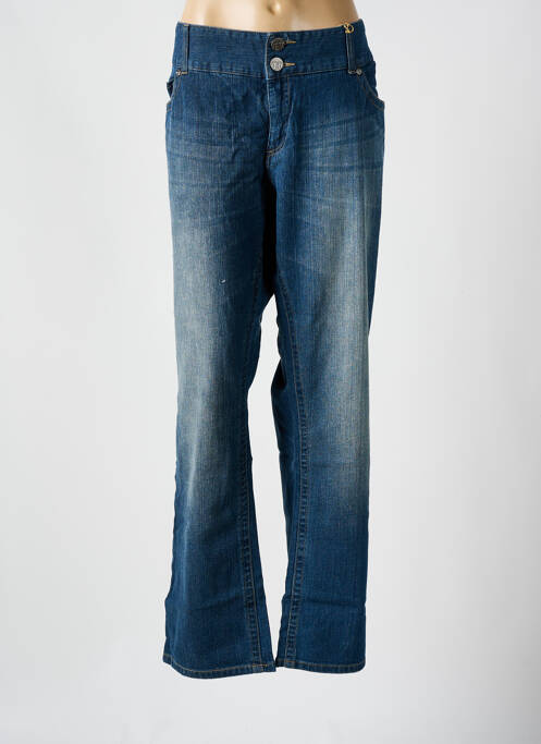 Blugi cu croială dreaptă albastru VETO femeie