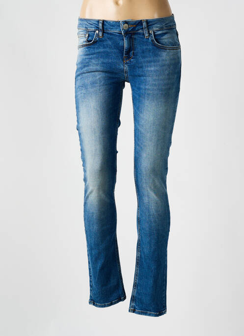 Blugi skinny elasticitate talie joasă albastru LTB femme