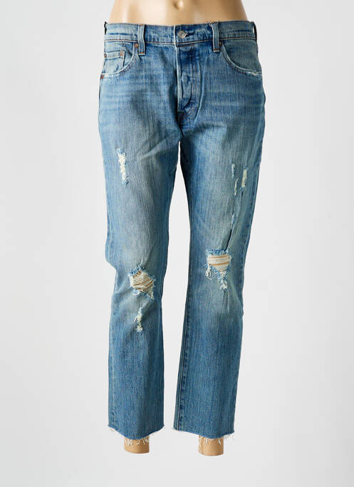 Blugi cu croială dreaptă albastru LEVIS femeie