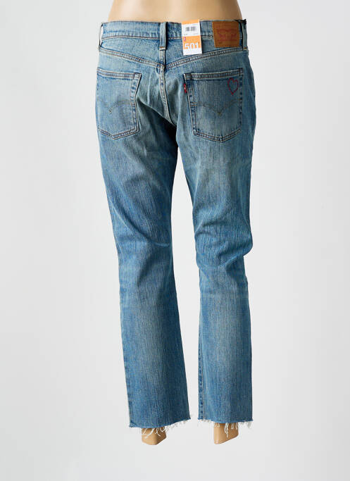 Blugi cu croială dreaptă albastru LEVIS femeie