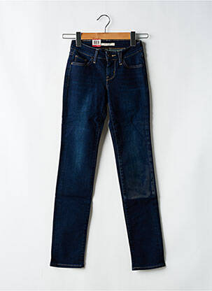 Blugi cu croială slim albastru LEVIS femeie