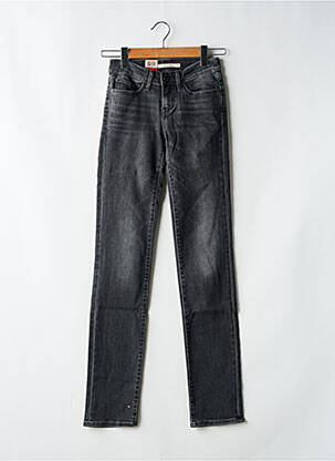 Blugi cu croială dreaptă negru LEVIS femeie