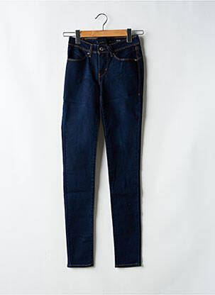 Blugi skinny țesătură brută mărime normală albastru LEVI'S femeie
