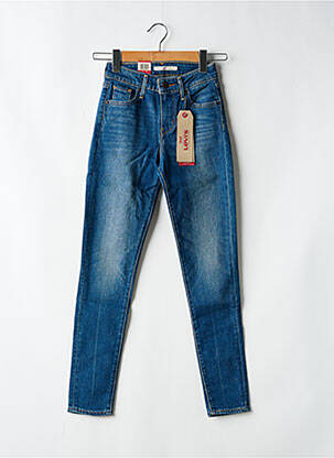 Blugi skinny talie înaltă talie înaltă albastru LEVI'S femeie