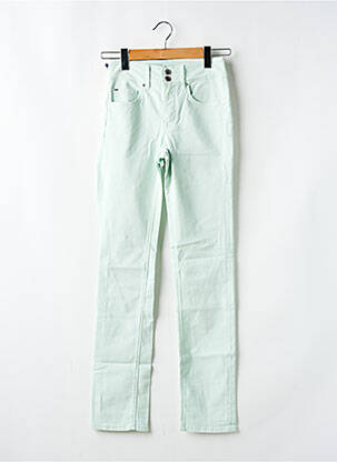 Pantalon slim elasticitate mărime normală verde SALSA femeie