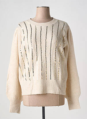 Pulover bej MOLLY BRACKEN femeie