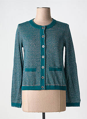 Vestă cu mâneci lungi verde WHITE STUFF femeie