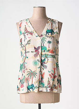 Bluză bej LA FEE MARABOUTEE femeie