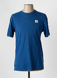 Tricou croială cambrată mâneci scurte albastru LEE bărbat