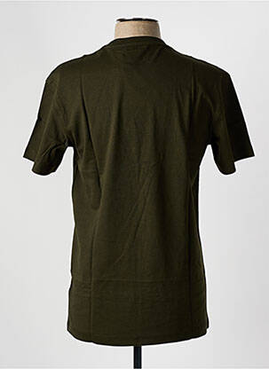 Tricou croială cambrată mâneci scurte verde LEE bărbat