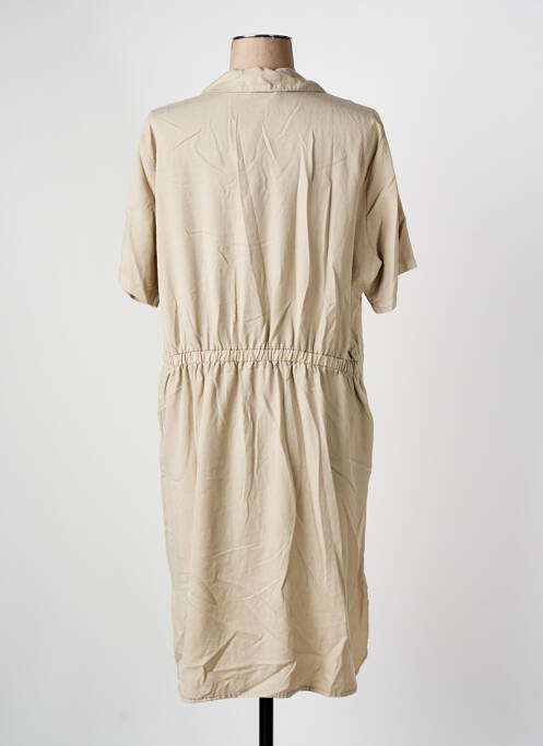 Rochie midi bej PAKO LITTO femeie