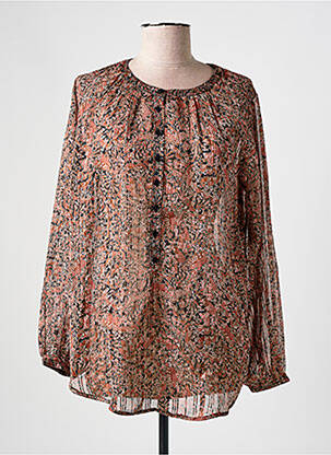 Tunică mâneci lungi maro MOLLY BRACKEN femeie