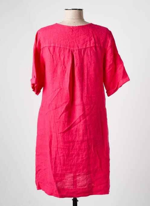 Rochie scurtă roz LA FEE MARABOUTEE femeie