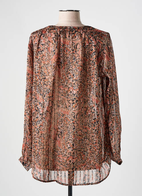 Tunică mâneci lungi maro MOLLY BRACKEN femeie