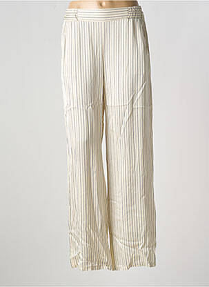 Pantalon drept bej PAKO LITTO femeie