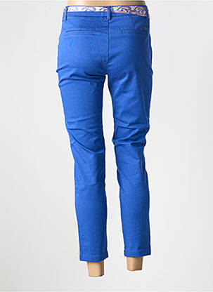 Pantalon 7/8 elasticitate mărime normală albastru FREEMAN T.PORTER femeie
