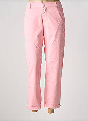 Pantalon drept elasticitate mărime normală roz HAPPY femeie