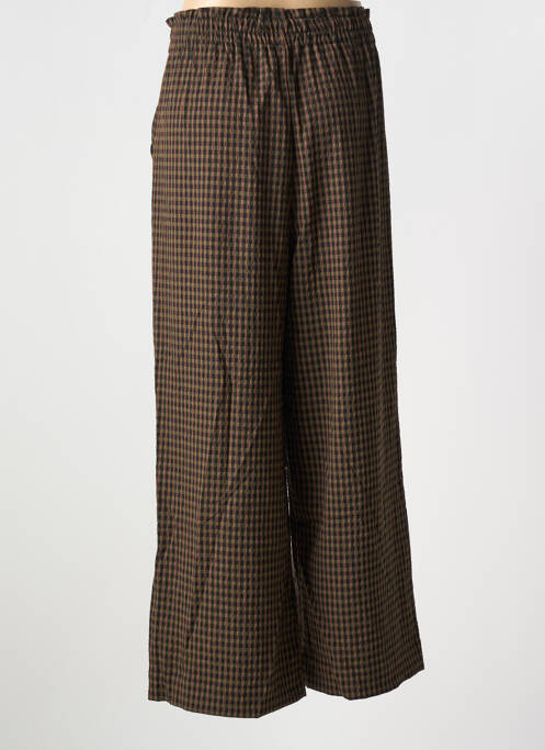 Pantalon larg maro INDI & COLD femeie