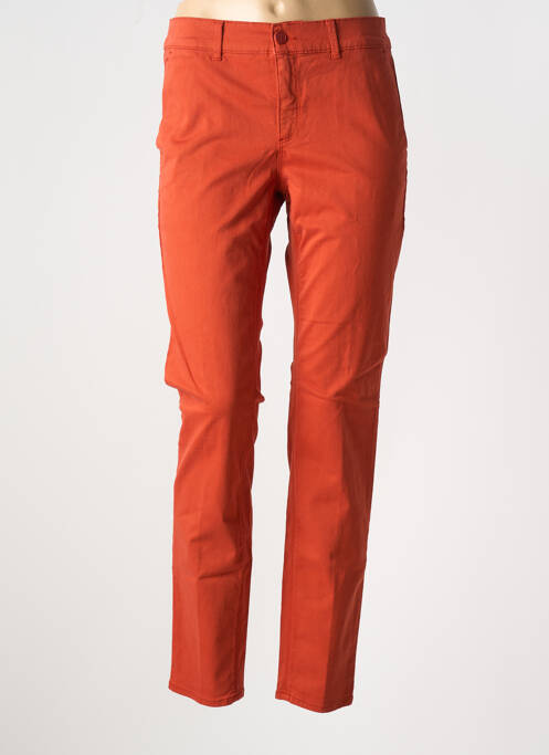 Pantalon chino portocaliu HAPPY femeie
