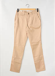 Pantalon chino elasticitate mărime normală bej HERO SEVEN homme