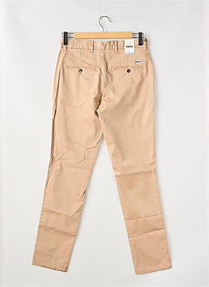 Pantalon chino elasticitate mărime normală bej HERO SEVEN bărbat