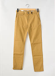 Pantalon chino elasticitate mărime normală maro HERO SEVEN homme