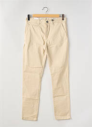 Pantalon chino elasticitate mărime normală bej HERO SEVEN homme