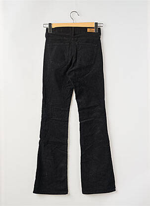 Pantalon evazat elasticitate mărime normală negru HAPPY femeie