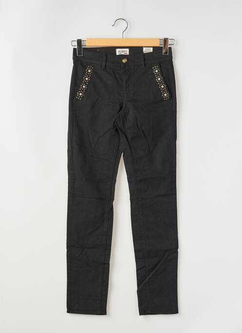 Pantalon slim negru HAPPY femeie