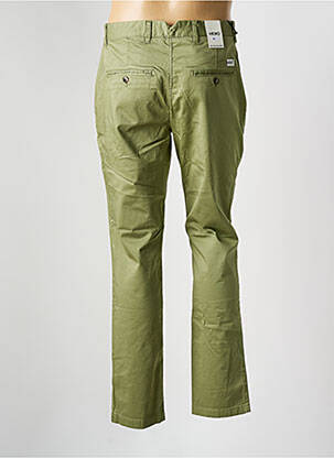 Pantalon chino țesătură poplin mărime normală verde HERO SEVEN bărbat