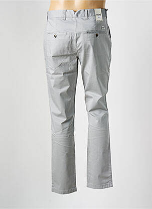 Pantalon chino țesătură poplin mărime normală gri HERO SEVEN bărbat