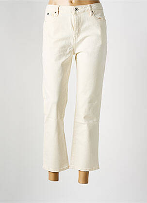 Blugi cu croială dreaptă bej PEPE JEANS femeie