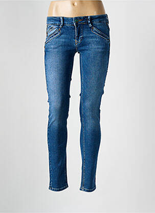 Blugi skinny albastru FREEMAN T.PORTER femeie