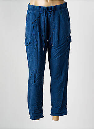Pantalon cargo strânsă pe partea de jos mărime normală albastru PEPE JEANS femeie