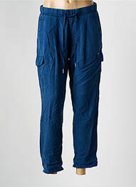 Pantalon cargo talie elastică mărime normală albastru PEPE JEANS femme