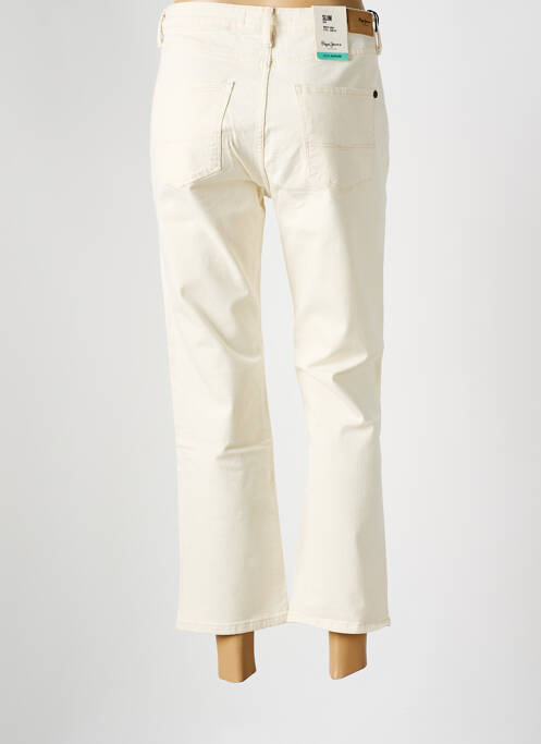 Blugi cu croială dreaptă bej PEPE JEANS femeie