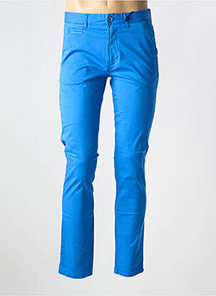 Pantalon chino buzunare albastru HERO SEVEN bărbat