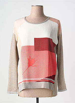 Pulover bej CAPTAIN TORTUE femeie