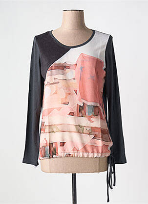 Top gri CAPTAIN TORTUE femeie