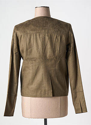 Jachete casual guler rotund verde CAPTAIN TORTUE femeie