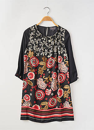 Rochie scurtă negru CAPTAIN TORTUE femeie