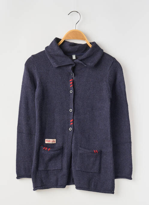 Vestă cu mâneci lungi albastru CAPTAIN TORTUE fată